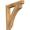 Ekena Millwork Imperial Block Rough Sawn Outlooker, Western Red Cedar, 6"W x 32"D x 32"H OUT06X32X32IMP05RWR - alternate 1